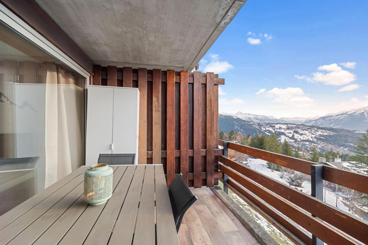 Chaleureux Studio A Anzere, Accessible A Ski, Proche De Tout Exterior foto